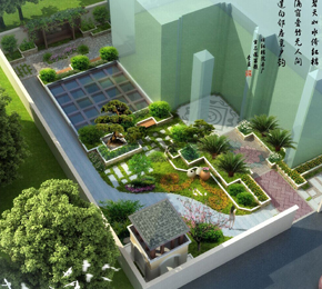 鄭州最優(yōu) 庭院設(shè)計(jì)效果圖