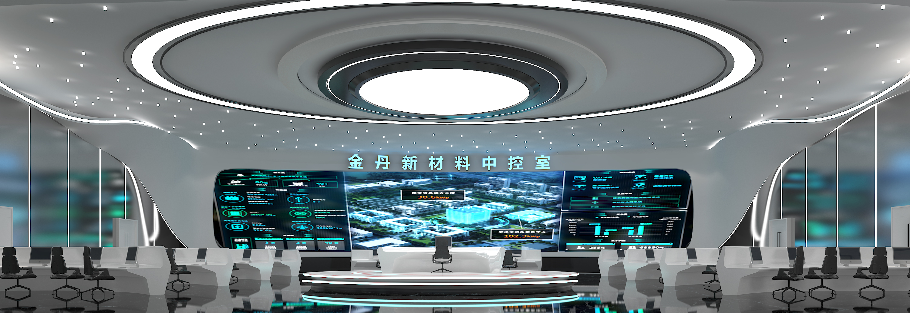 中控效果圖